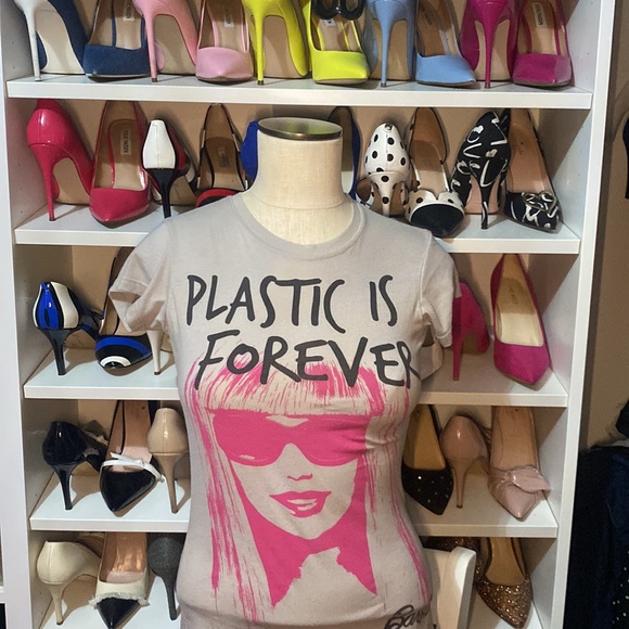 Mighty Fine Tops - Barbie Plastic is Forever Tee